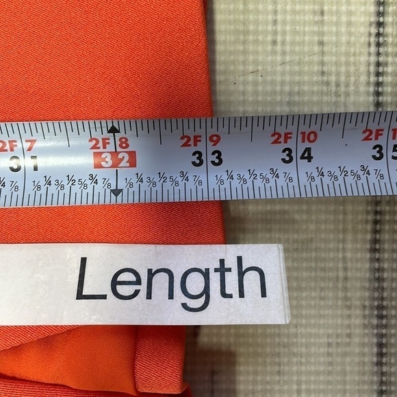 Finders Keepers Dress Coral Orange High Neck Split Front Size Medium - Picture 8 of 13